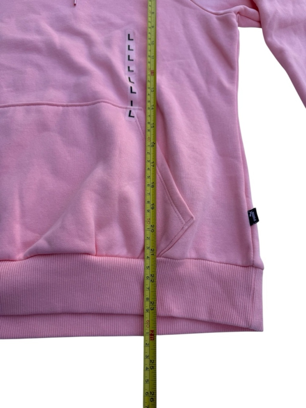 Puma Soft Pink Women's Pullover Hoodie Size Large ( Run Small ) NWOT - Picture 4 of 6